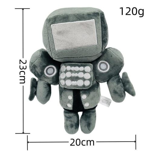 Toilet Man Spoof Plush Toy Doll