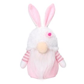 Luminous Easter Rabbit Faceless Baby Doll (Color: Pink)