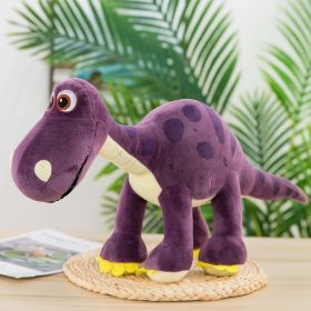 New Cute Simulation Dinosaur Plush Toy (Option: Purple Dinosaur-60cm)
