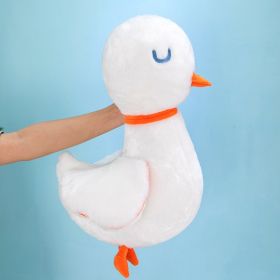 Big White Geese Doll Pillow Plush Toy (Option: Big White Duck-Height 55cm)