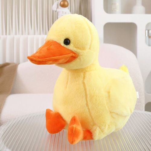 Creative Ducklings Plush Toy Net Pocket