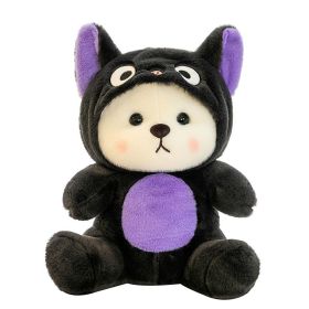Plush Toys Cute Doll Pillow (Option: Black Cat Transformation-65cm)